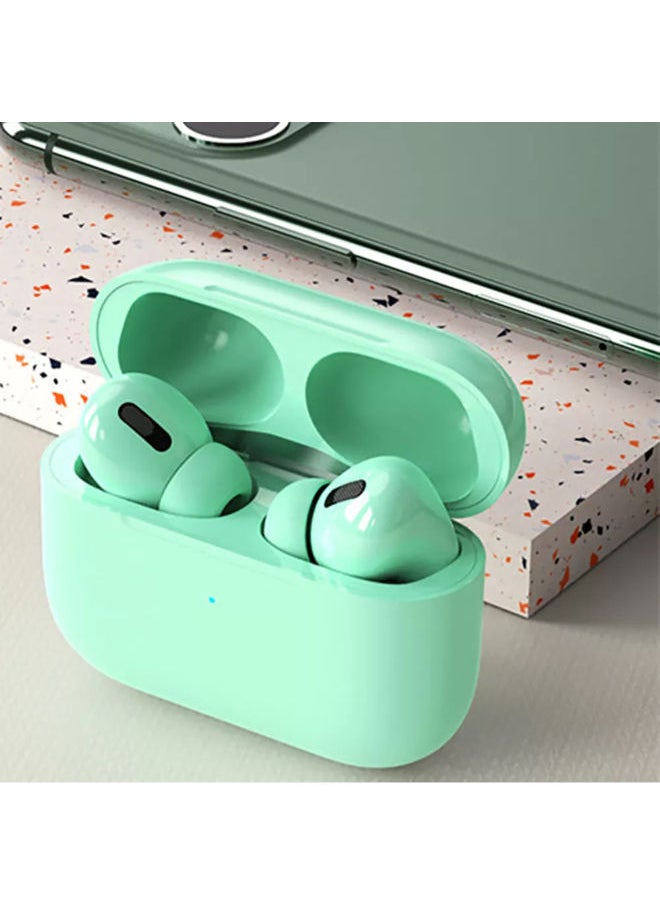 SHOPI - InPods Pro Wireless Bluetooth Earphone In Ear Earbuds Smart Touch Stereo Headphones Macaron TWS Bluetooth 5.0 Sports Gaming Headset For IOS Android Phone Huawei Xiaomi Samsung OPPO Vivo- GREEN - Image 1