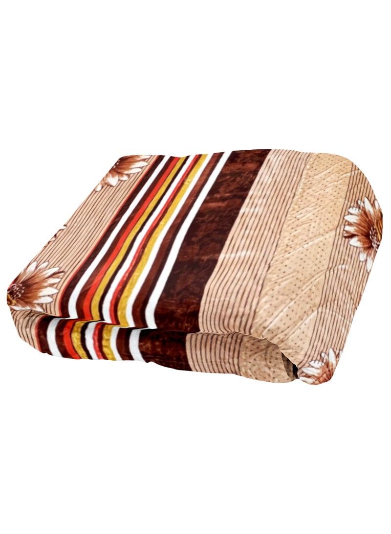 Stargold 1 Ply Premium Quality Blanket Made by 100% Polyester SPUN YARN Obtained from Virgin Polyester Which is Suitable for winter and Rainy Season  - Image 1