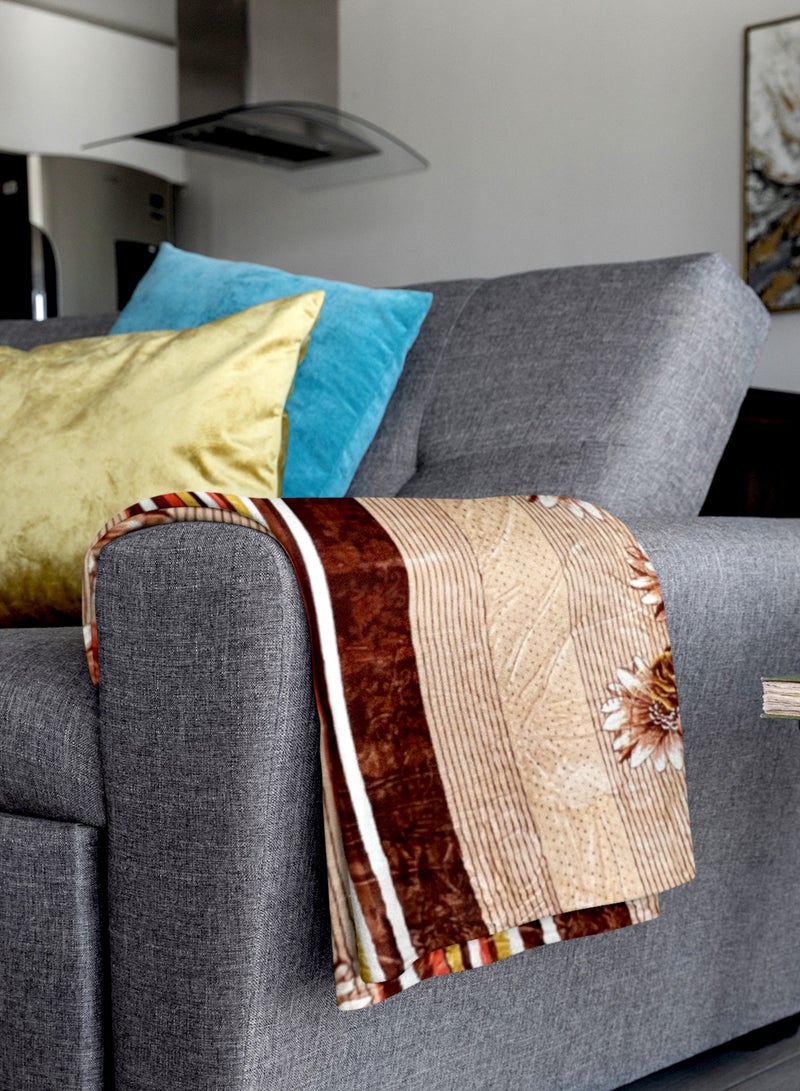 Stargold 1 Ply Premium Quality Blanket Made by 100% Polyester SPUN YARN Obtained from Virgin Polyester Which is Suitable for winter and Rainy Season  - Image 4