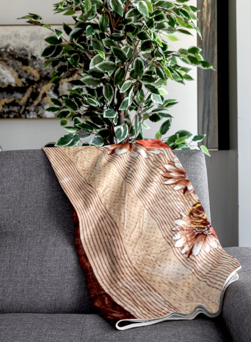Stargold 1 Ply Premium Quality Blanket Made by 100% Polyester SPUN YARN Obtained from Virgin Polyester Which is Suitable for winter and Rainy Season  - Image 3