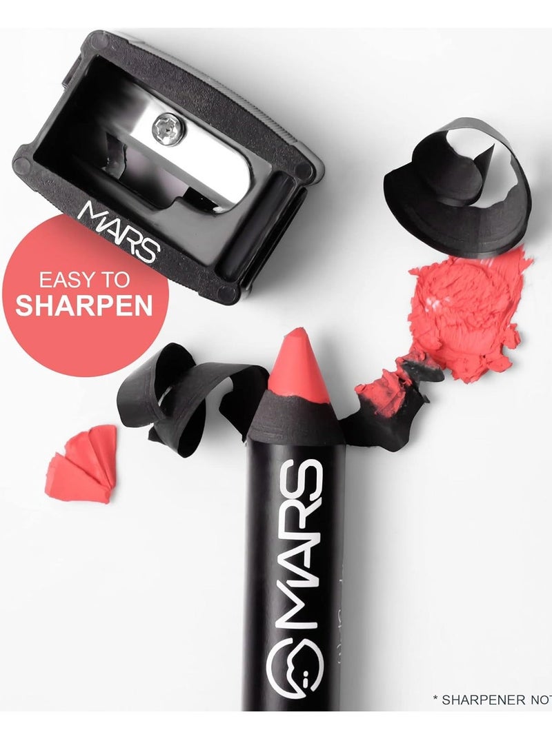 MARS Long Lasting Crayon Lipstick up to 12 Hours Stay 3.5 gm 03 No Filter - Image 2