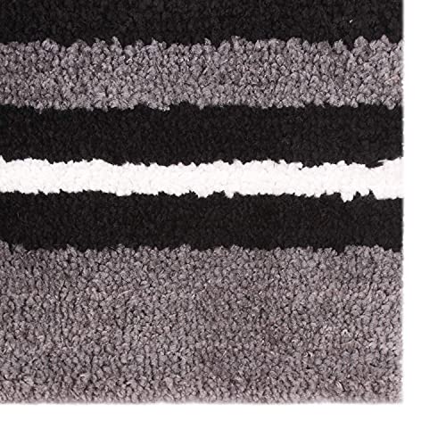 SKIVE India Kitchen Mat and Runner with Anti Skid Backing,Colour Redpatta Grey Set of 2 (40x120(40 x 60) CM - Image 5