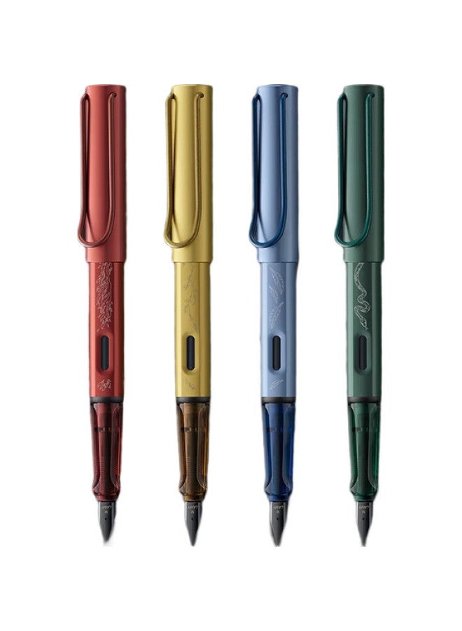 LAMY 【New Year Gift】【New Product Launch】Lamylamy Harry Potter Co-Branded Fountain Pen Gift Box Star Limited Edition Ravenclaw Blue Student Calligraphy Practice Day Gift - Image 1