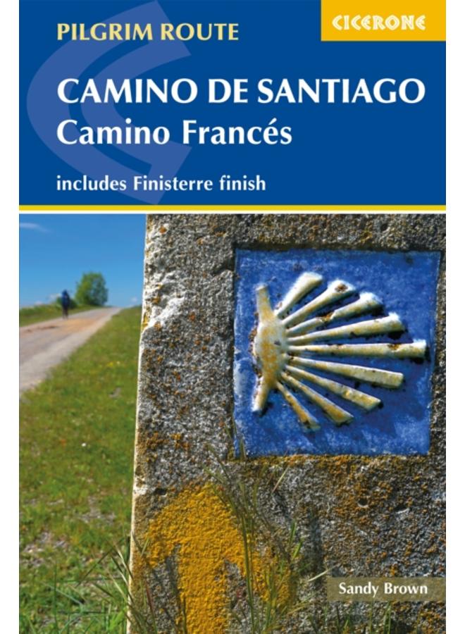 Camino de Santiago: Camino Frances : Guide and map book - includes Finisterre finish 