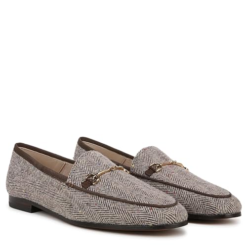 Sam Edelman Women's Loraine Loafer Brown Houndstooth Multi 8 Medium - Image 1