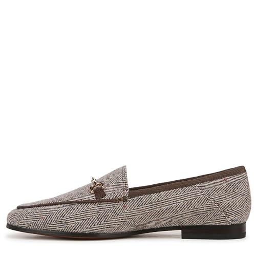 Sam Edelman Women's Loraine Loafer Brown Houndstooth Multi 8 Medium - Image 4