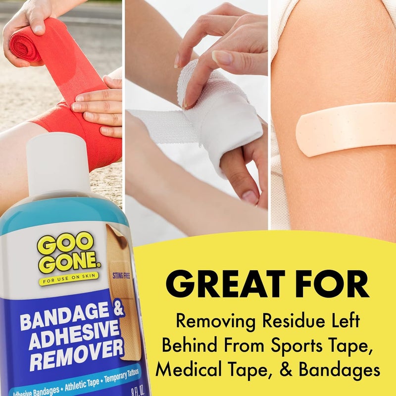 Goo Gone Bandage & Adhesive Remover - 8 Ounce - Image 2