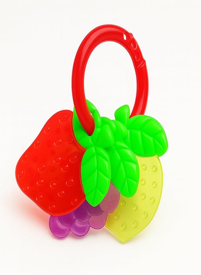 DTR Creation Baby Fruit Teether - BPA-Free Water-Filled Teething Toy for Newborns & Toddlers | Soothes Sore Gums | Easy-to-Hold Ring Design - 0+ Months - Image 4