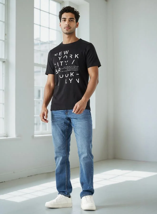 Splash FAV Denim Slim Fit Mid-Rise Jeans