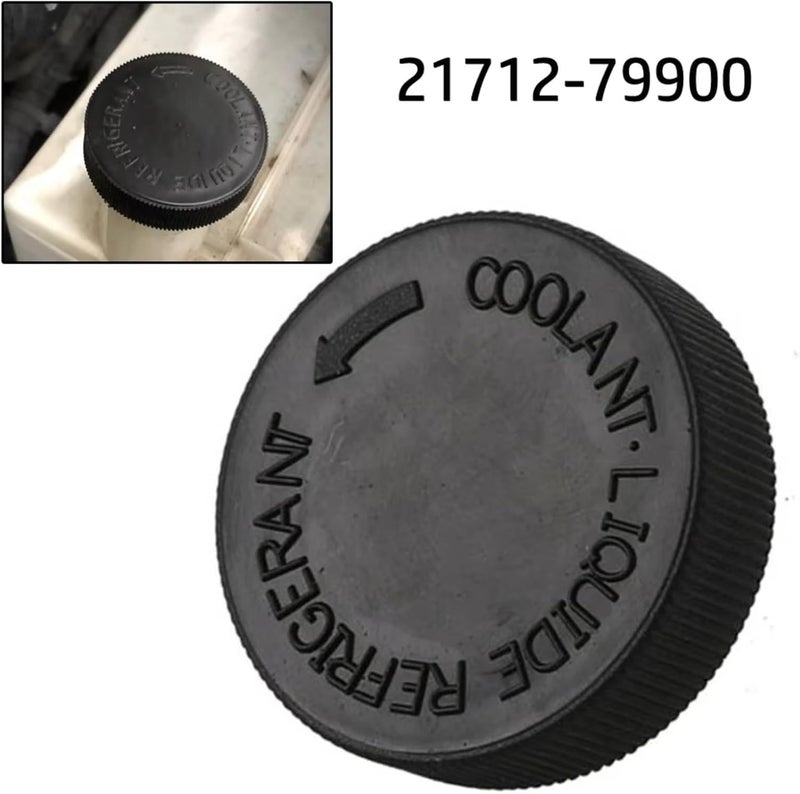 Coolant Expansion Tank Compatible with Infiniti for FX35 2003-2012 for FX37 2013 Coolant Overflow Reservoir Cap Engine Radiator Tank Cover Fuel Tank Cap - Image 4