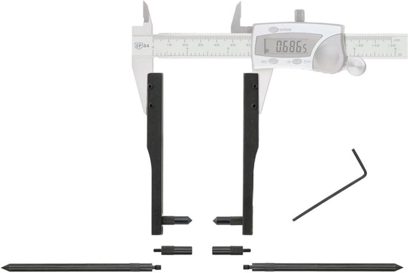 Fowler 72-010-777 Drum and Rotor Measuring Kit,White - Image 2