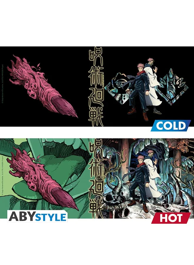 ABYstyle Heat Change Mug  –  Jujutsu Kaisen: Itadora & Sukuna  –  460 mL