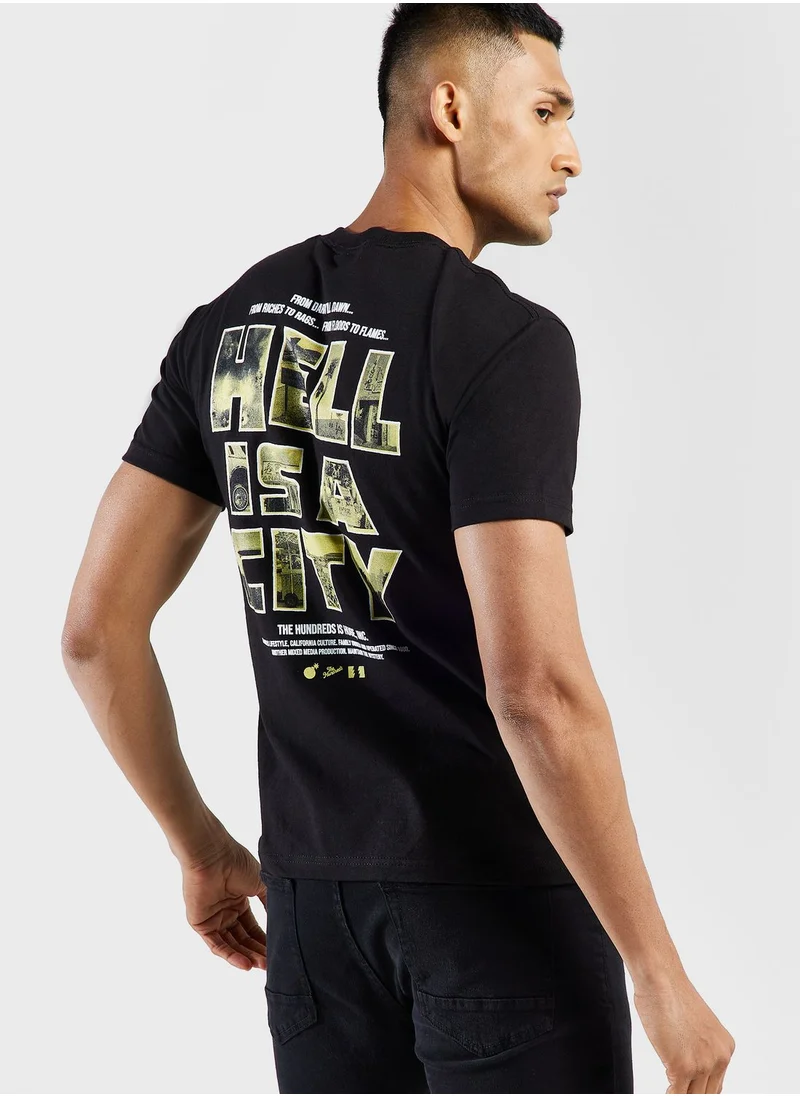 The Hundreds Hell Is A City T-Shirt