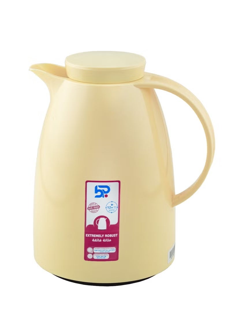 BP Thermos for tea and coffee, Biege, from Basurrah, 1 liter