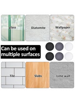 KIIUMI 6-Piece Door Stoppers Wall Protector, Silicone Door Knob Guard Wall Shield, Self Adhesive Silicone Bumper Pad for Wall for Preventing Damage to Cabinet, Handle, Bed  - Image 4