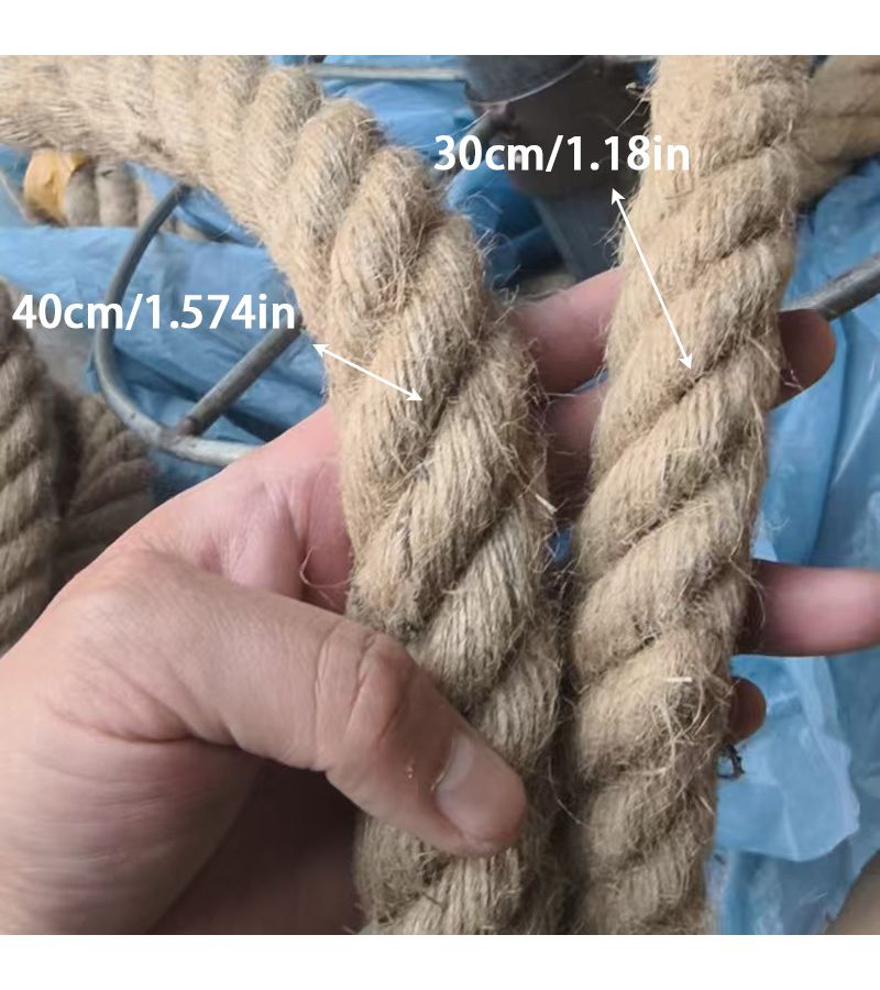 Multipurpose Jute Rope 18mm For Nautical Railing Hammock And Handmade Home Decor - Image 1