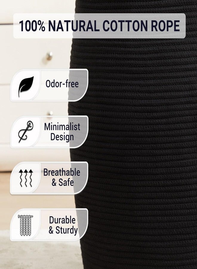 HOME FIESTA THE FIRST HOME DECOR Laundry Basket, Cotton Rope storage basket, Woven Decorative Storage with Handles, for cloths, blankets, pillow, dirty cloth, you can use it however you want - (CODE GR43) - Image 4