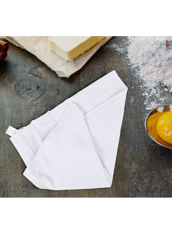 Utopia Kitchen White Flour Sack Towels [24 Pack - 28 x 28 Inch] 100% Cotton Tea Towels for Cleaning & Drying - Highly Absorbent Kitchen Dish Cloth - Image 2