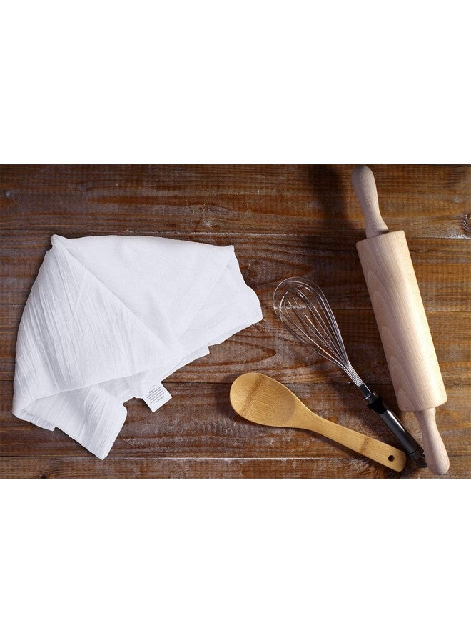 Utopia Kitchen White Flour Sack Towels [24 Pack - 28 x 28 Inch] 100% Cotton Tea Towels for Cleaning & Drying - Highly Absorbent Kitchen Dish Cloth - Image 5