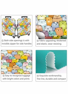 HomarKet Travel Luggage Cover Spandex Suitcase Protector Washable Baggage Covers  - Image 4