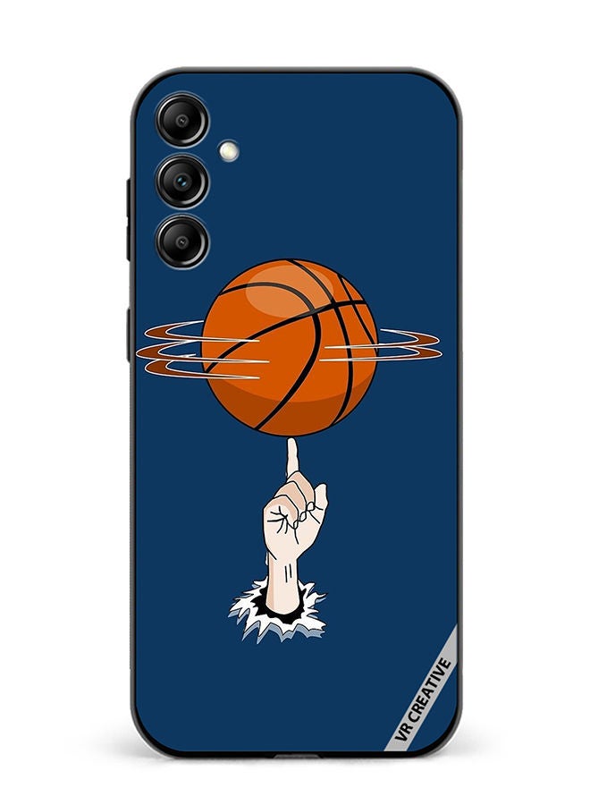 Protective Case Cover For Samsung Galaxy A34 Basket Ball In Hand Design Multicolour