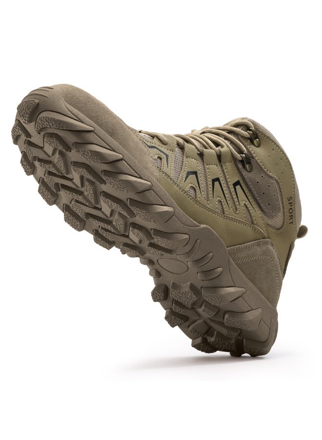 أحذية أمان رجالية ذات أصابع فولاذية، خفيفة الوزن ومريحة، مقاومة للثقب ومقاومة للانزلاق، مقاومة للتآكل ومتينة، مريحة لفترات طويلة من الوقوف، خفيفة الوزن وجيدة التهوية، أحذية عمل يمكن ارتداؤها أيضًا كأحذية رياضية عصرية. - Image 2