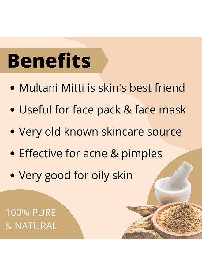 Havintha Natural Multani Mitti Powder for Face, Skin and Hair | Deep Cleansing and Oil Control | Soothing, Nourishing, Smoothening | Suitable For All Skin Types - 227 (Pack of 2) - Image 4