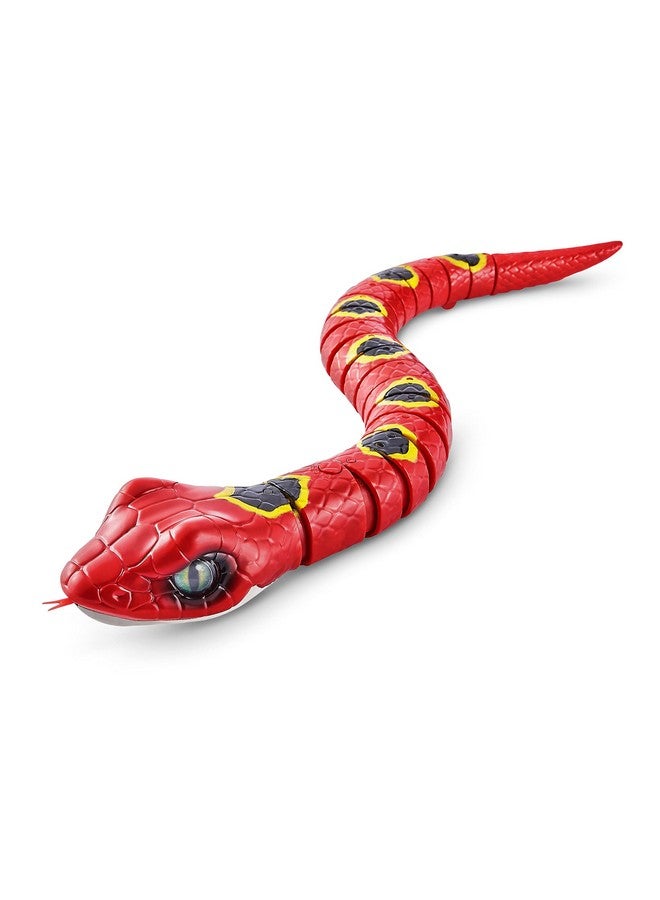 ROBO ALIVE ثعبان روبو أليف سلسلة 3 إلكتروني أحمر - Image 1