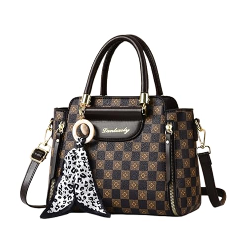 PHEVOS Women Handbags and Purse Tote Bags Ladies Satchel Shoulder Bag Retro Top Handle Hobo Purse - Image 1