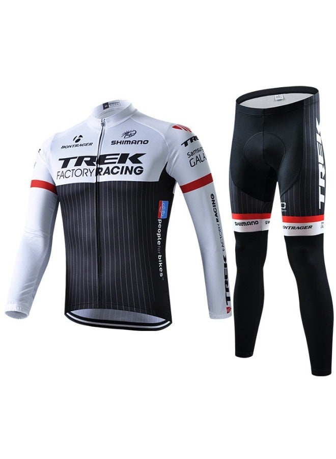 New Tour De France Road Mountain Free Riding Sportswear Long Sleeve Breathable Bicycle Riding Equipment