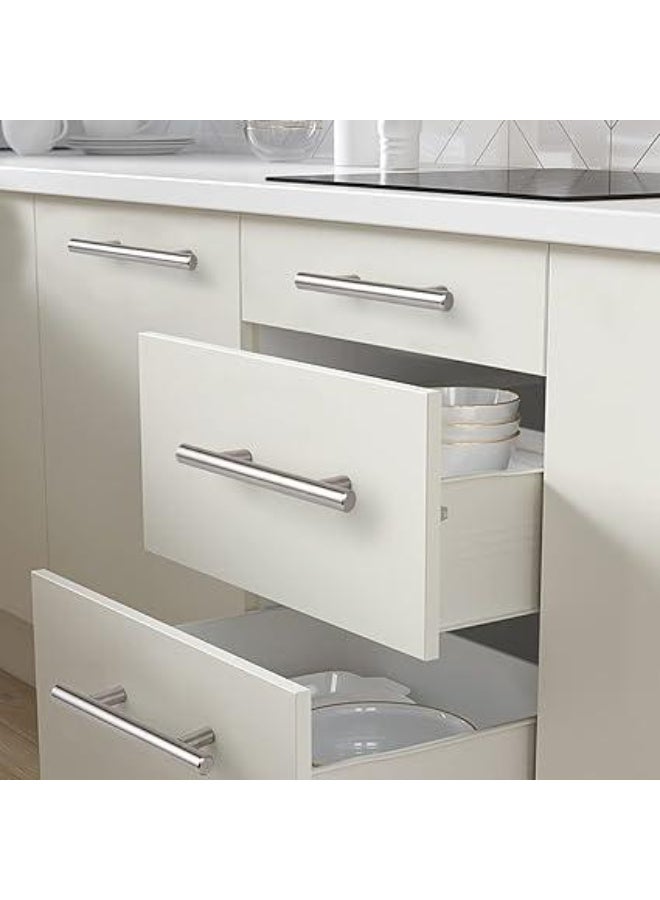 10 Pieces Stainless Steel T Bar Kitchen Cabinet Drawer Pull Handle Hole Spacing - Image 3