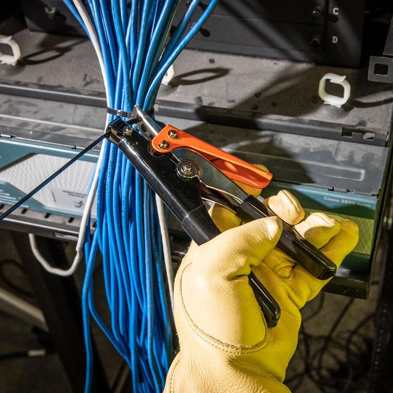 Klein Tools 86570 Tie Tensioning Tool, for Ties Rated at 120 to 250-Pound, Supplies up to 65-Pound of Tension, Handle Grips for Comfort - Image 5