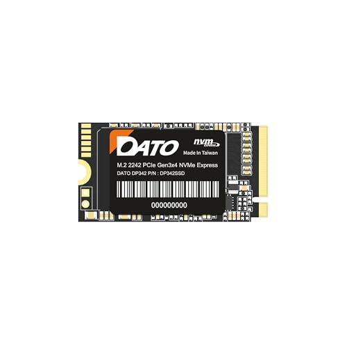DATO M.2 2242 SSD 1TB, PCIe Gen3x4 NVMe 1.3 محرك أقراص الحالة الصلبة الداخلي, حتى 2500/1700 ميجابايت/ث, سلسلة DP342 - Image 1