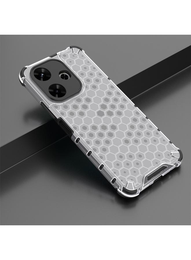 اس-توب جراب هاتف Redmi 13 4G مقاوم للصدمات على شكل خلية النحل - Image 2