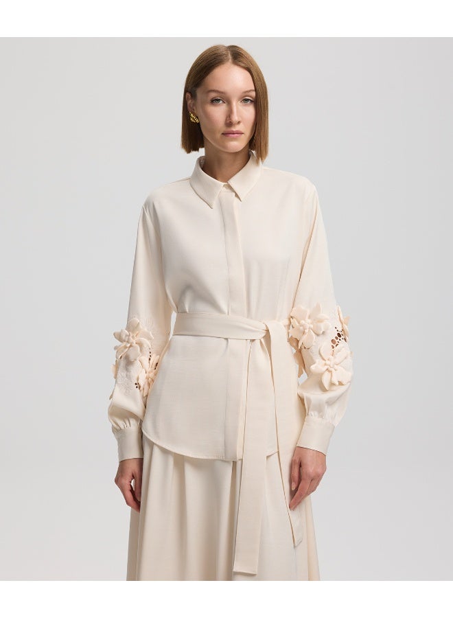 Ipekyol Embroidered Shirt  - Image 1