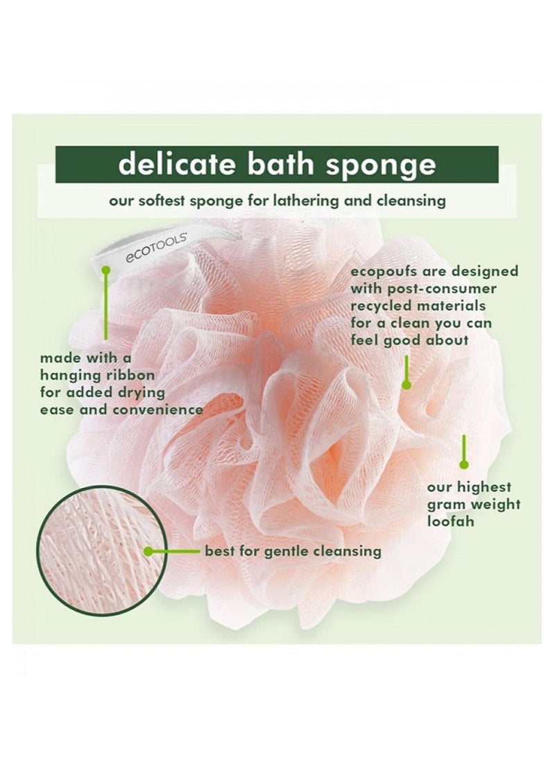 إيكوتولز اسفنجة استحمام ناعمة ايكوبوف من ايكو تولز زهري - Image 2