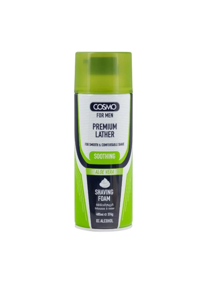 COSMO Shaving With Aloe Vera Extract 400 Ml 