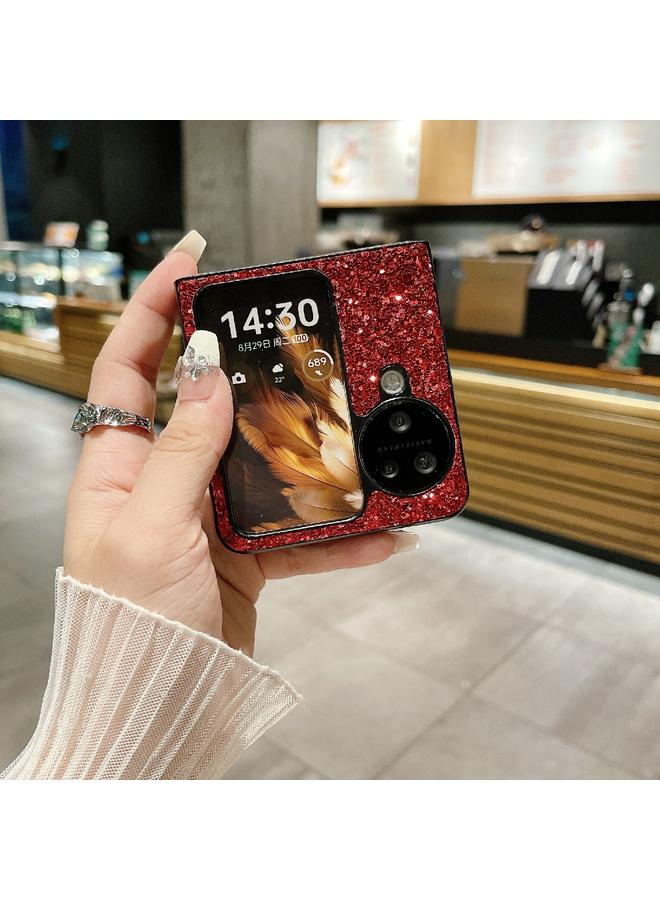 S-TOP Case For OPPO Find N3 Flip Glitter Frosted Shockproof Phone Case - Image 3