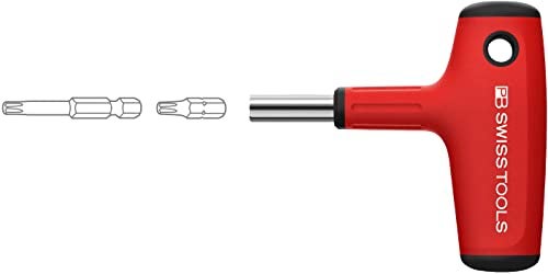 PB Swiss Tools Stubby Crosshandle Driver for 1/4" Screwdriver Bits - Image 2