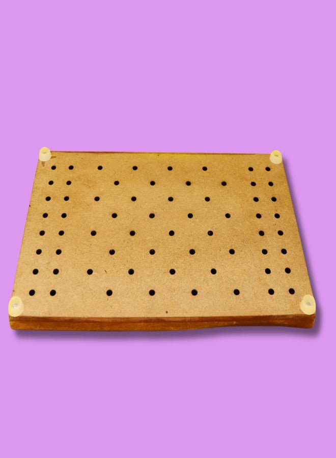 TORCHIT Tactile Draughts Game with Braille Markings - Classic Board Game for The Blind and Visually Impaired - Image 2