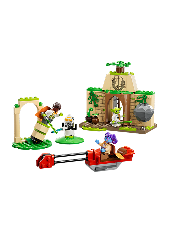 LEGO Star Wars Tenoo Jedi Temple 75358 Building Toy Set; Fun Gift Idea; Starter Kit For Kids Aged 4+, Featuring Easy, Playful Builds, Plus Lys Solay, Kai Brightstar And Master Yoda Characters (124 Pieces)