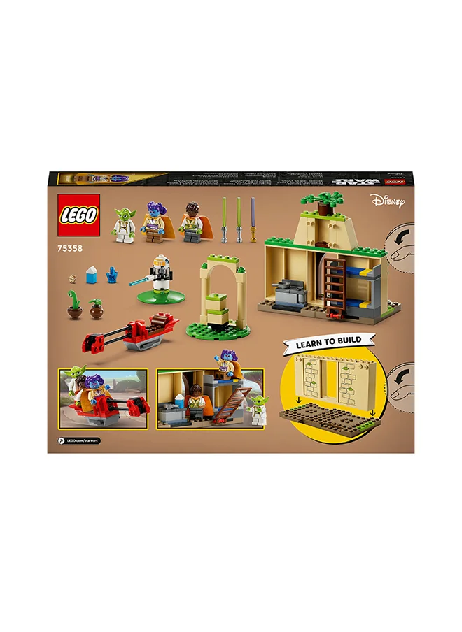 LEGO Star Wars Tenoo Jedi Temple 75358 Building Toy Set; Fun Gift Idea; Starter Kit For Kids Aged 4+, Featuring Easy, Playful Builds, Plus Lys Solay, Kai Brightstar And Master Yoda Characters (124 Pieces)