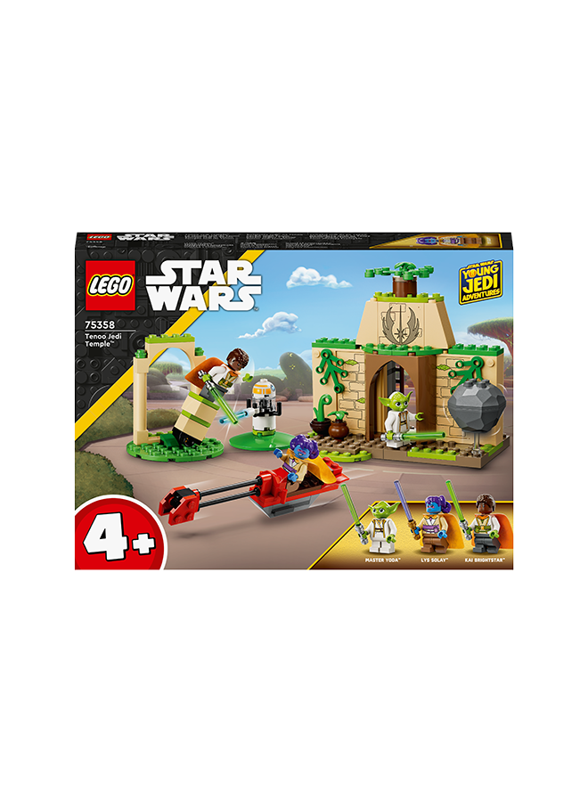 LEGO Star Wars Tenoo Jedi Temple 75358 Building Toy Set; Fun Gift Idea; Starter Kit For Kids Aged 4+, Featuring Easy, Playful Builds, Plus Lys Solay, Kai Brightstar And Master Yoda Characters (124 Pieces)  - Image 2