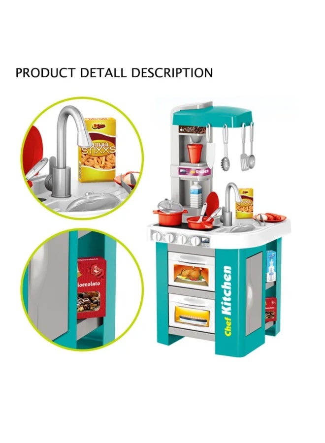 لعبة مطبخ أطفال متكامل 49 قطعة - Image 1