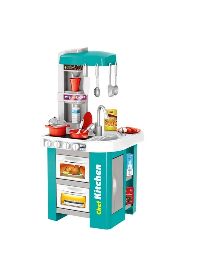 لعبة مطبخ أطفال متكامل 49 قطعة - Image 4