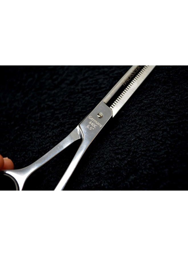 XPERSIS PRO Hair Cutting Sharp Barber Scissors and Thinning Shears Light weight German Made Premium Steel With Finger Rest - Image 2