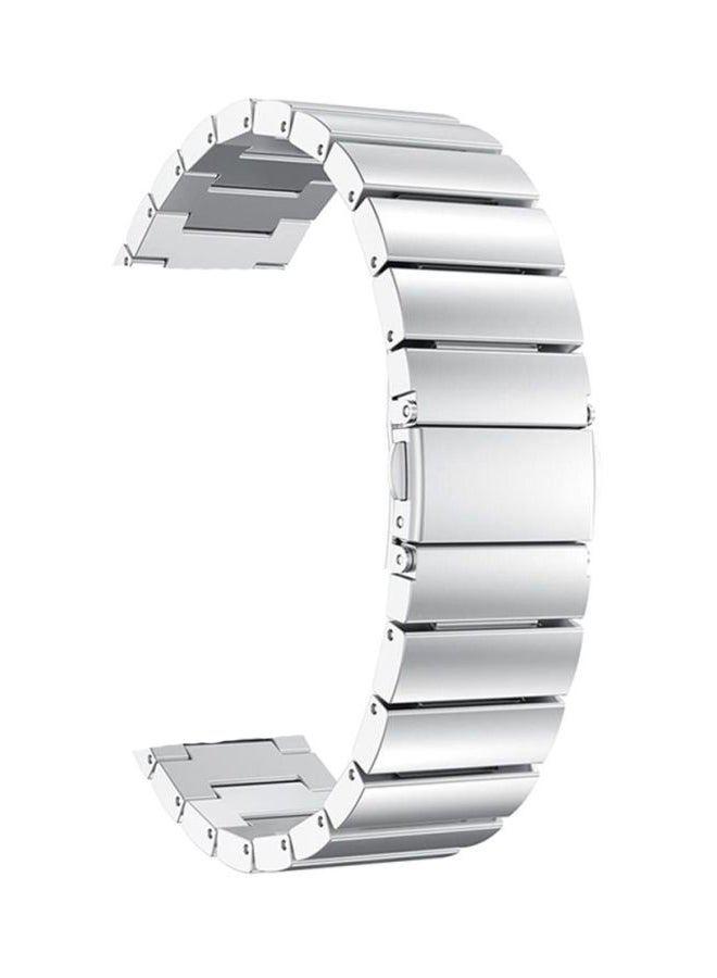 Ozone Replacement Strap For Samsung Galaxy Watch 46 mm Silver - Image 1