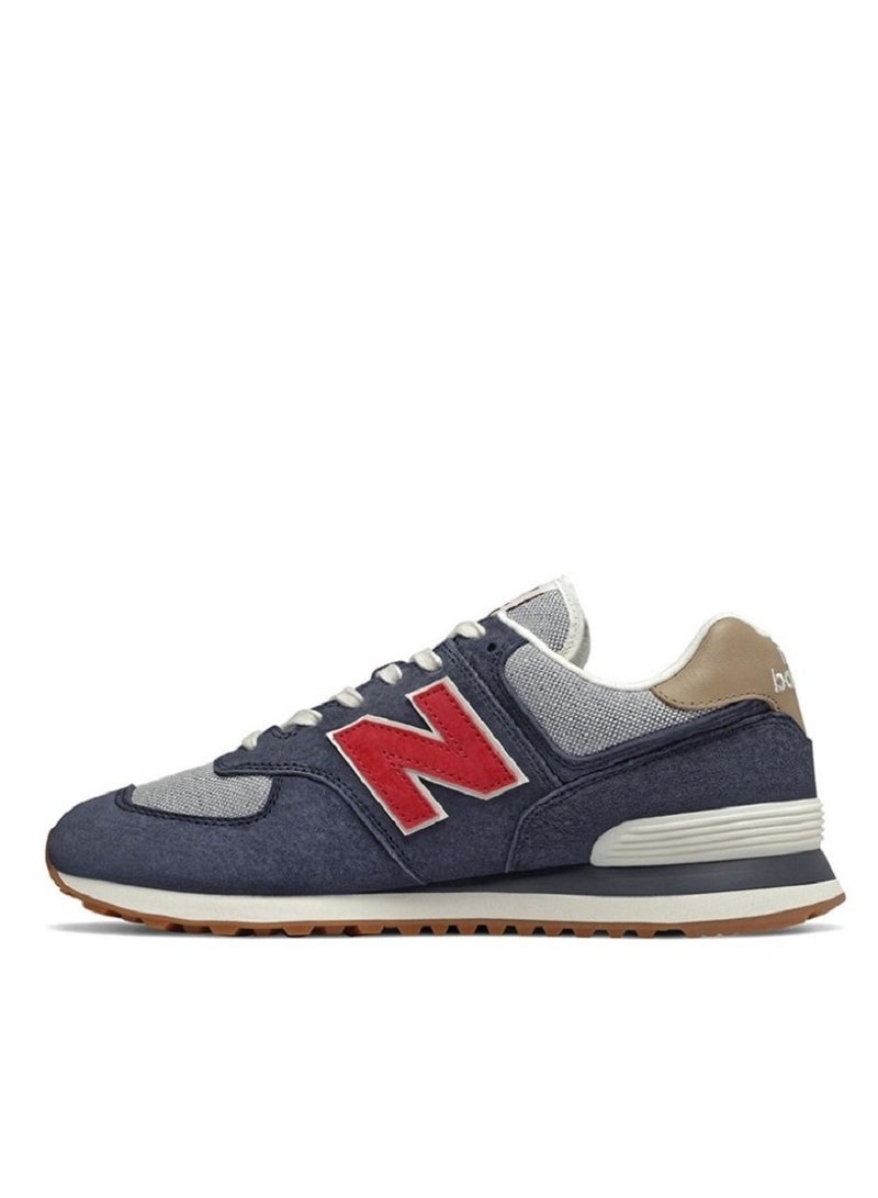 New Balance 574 Classic Colorblock Sneakers Dark Blue  - Image 1