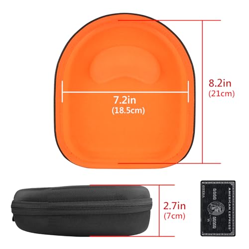 Geekria Shield Headphones Case Compatible with JBL Tune 770/760/750NC, Tune 720BT, Live 770NC, Replacement Hard Shell Travel Carrying Bag with Cable Storage (Black) - Image 4