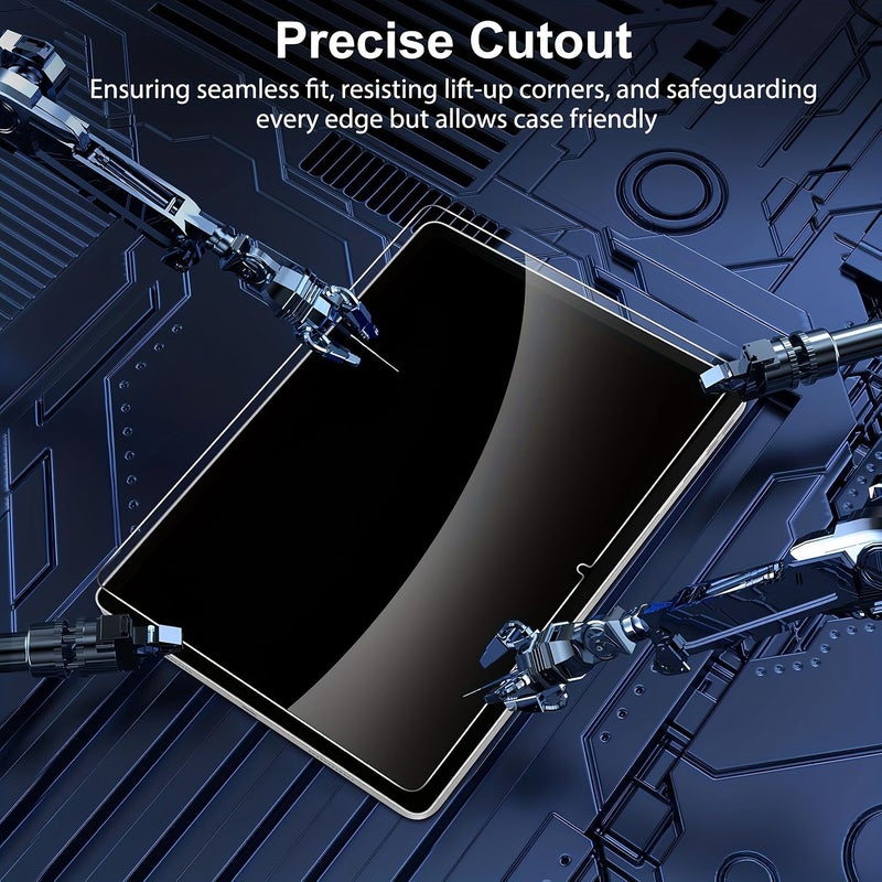 2 Pack HD Tempered Glass Screen Protector For Samsung Galaxy Tab S10 Lite 10.9 Inch 2025 Compatible With Galaxy Tab S10 FE Scratch Resistant High Responsiveness S Pen Compatible Easy Installation - Image 2